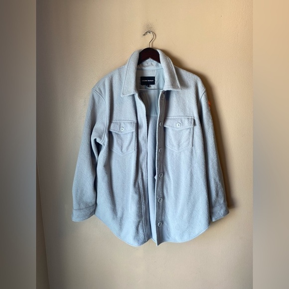 Hilary Radley Oversized Cozy Button Down Shacket - Picture 3 of 10